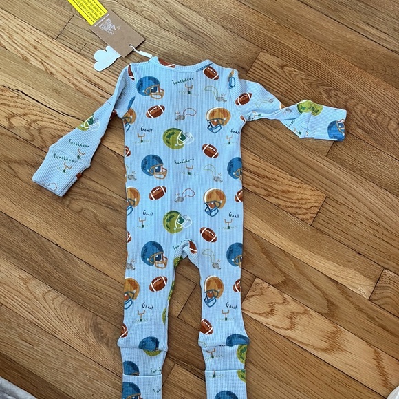 Football Angel Dear Convertible Romper NWT - Picture 5 of 5